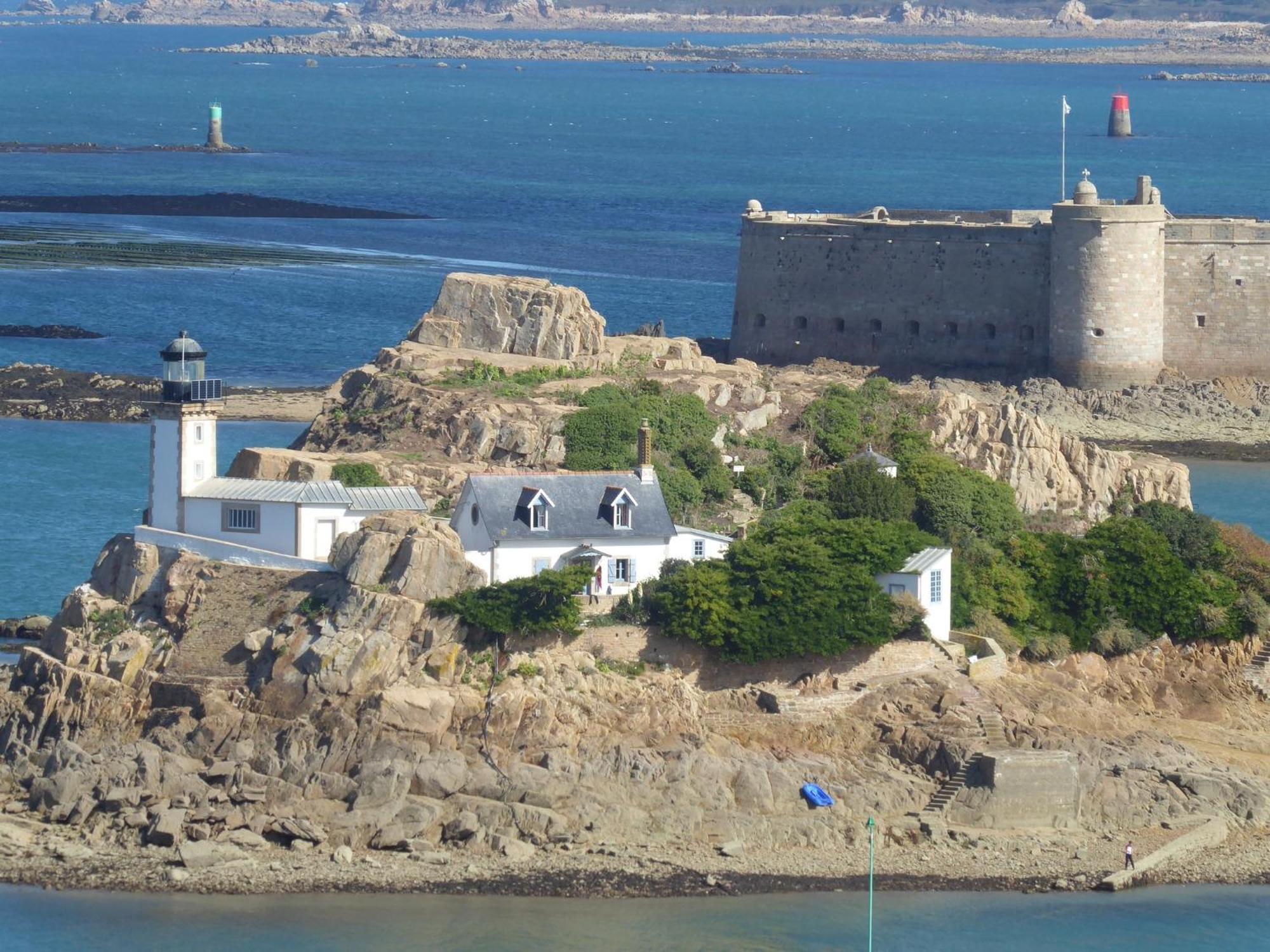 Villa La Rose Des Vents Carantec Exterior foto