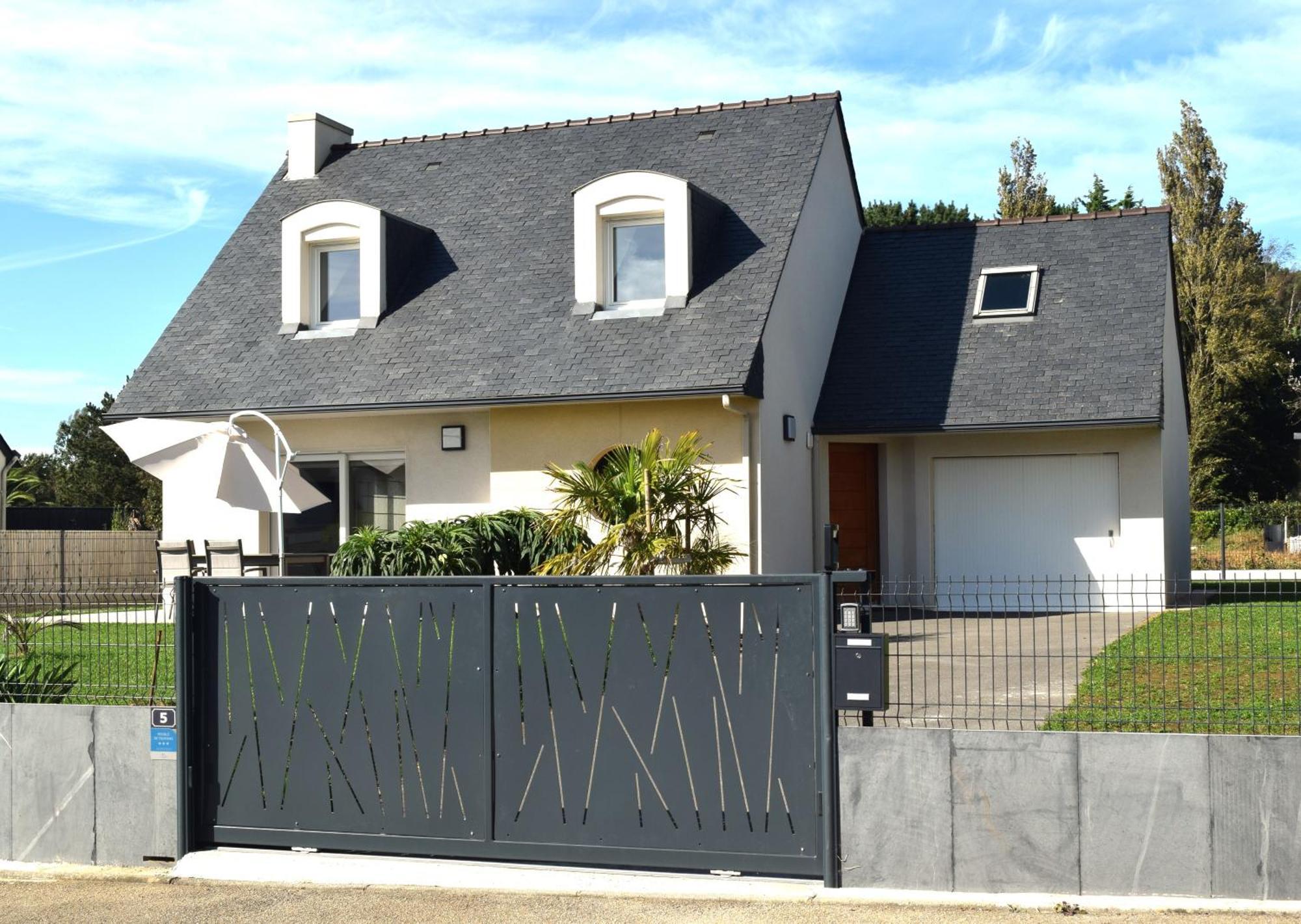 Villa La Rose Des Vents Carantec Exterior foto
