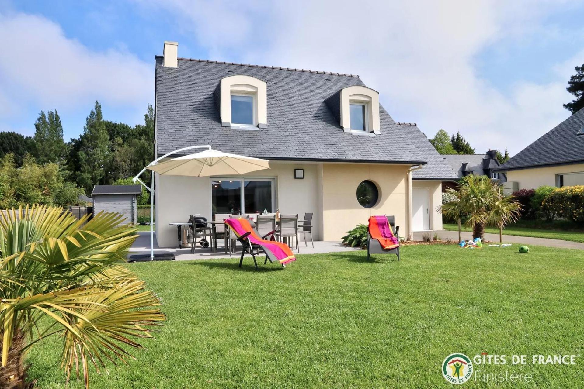 Villa La Rose Des Vents Carantec Exterior foto